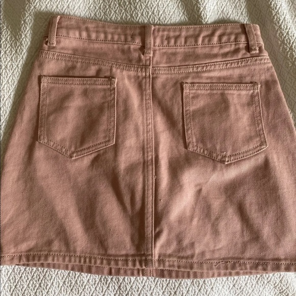Forever 21 Pink Jean Skirt - Picture 3 of 4